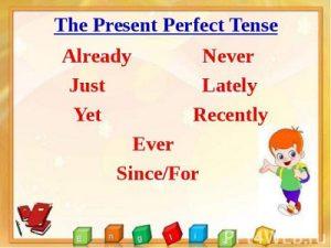 Present Perfect на уроке с помощью игры